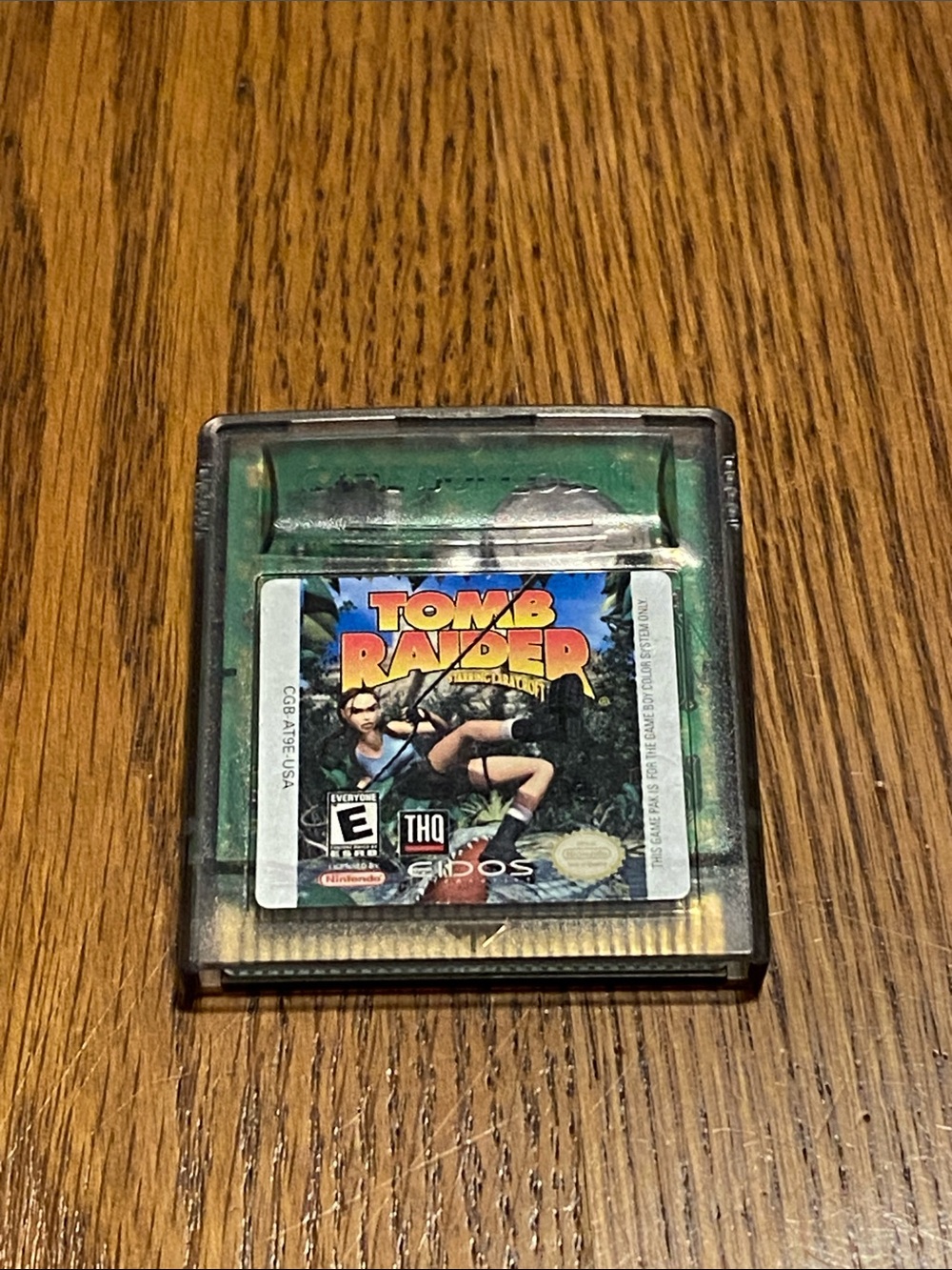Tomb Raider Nintendo Game Boy Color Video Game